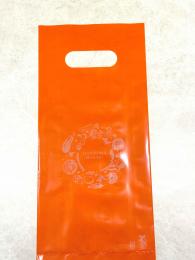オレンジビニール袋